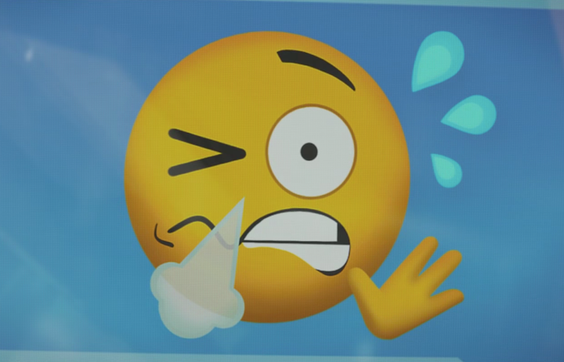 Fotograma de la película de los emoji